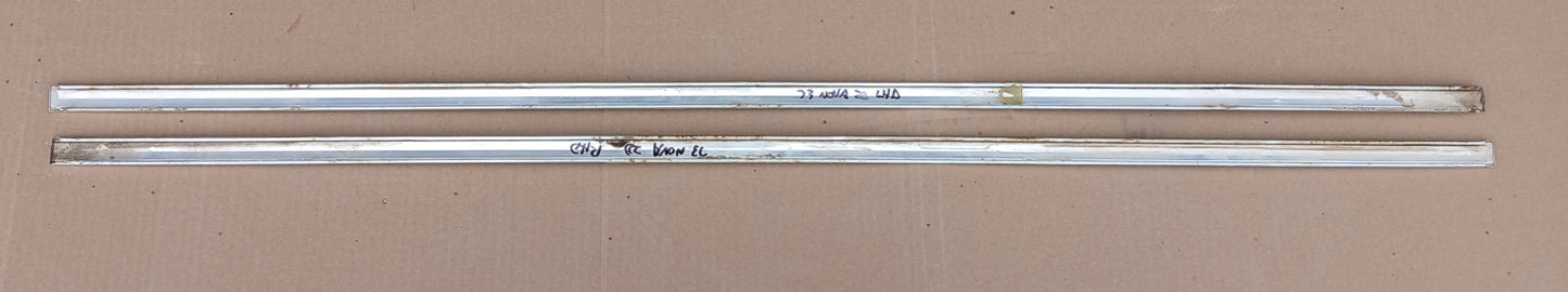 1973-74 Chevrolet Nova Side Door Trim 2dr pair