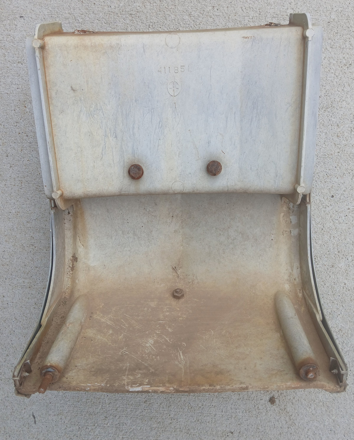 1973 Oldsmobile Cutlass Front Center Valance with License Plate Holder