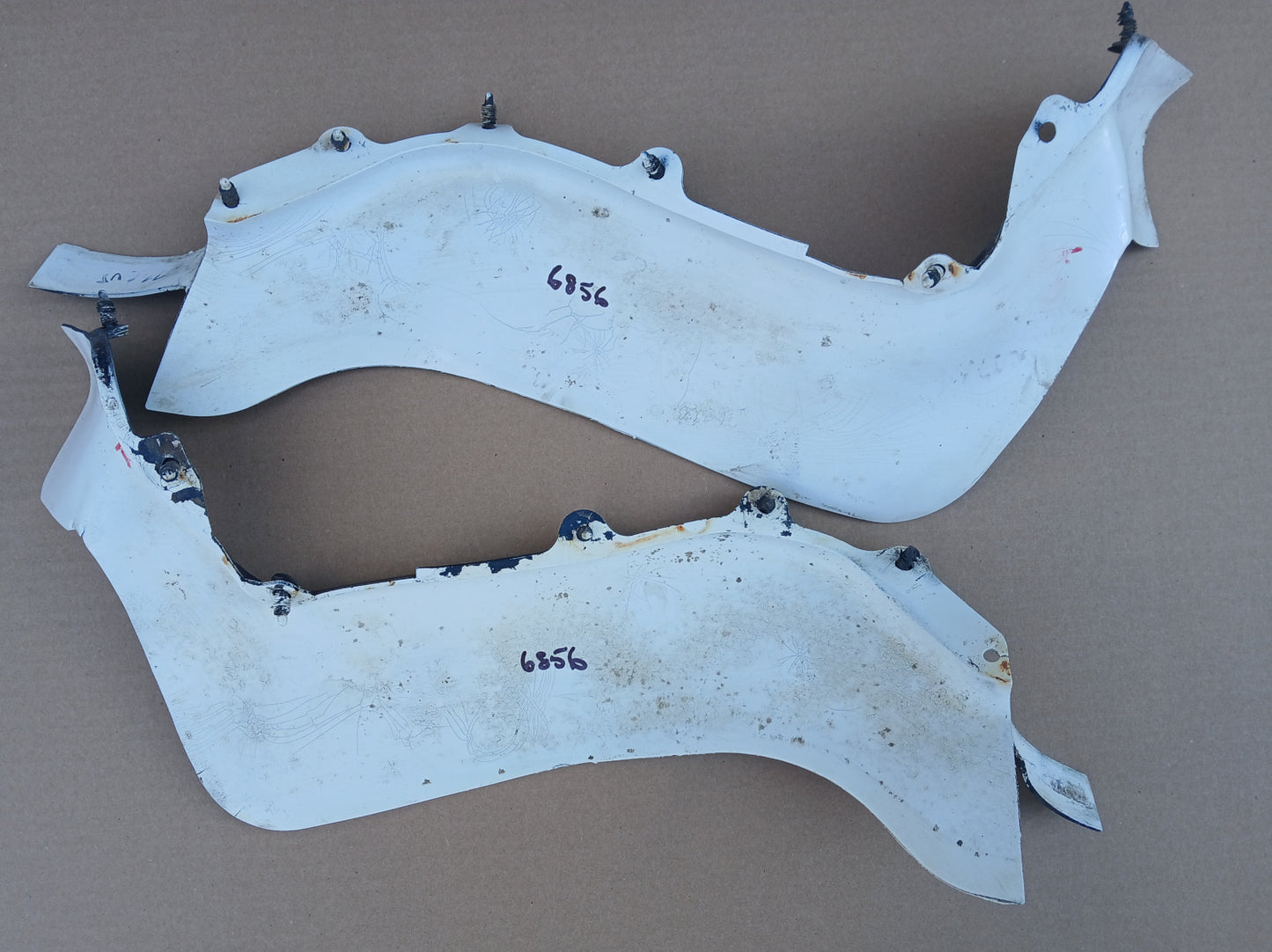 1973 Oldsmobile Cutlass Front Bumper Filler Ends pair