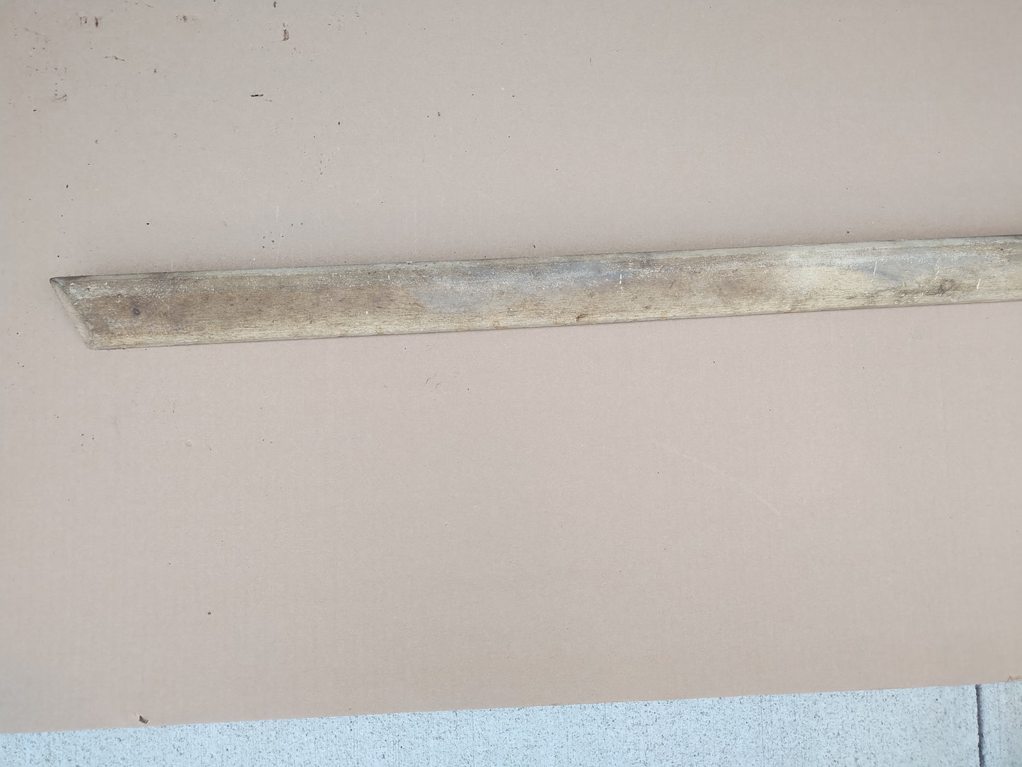1974 Ford Ranchero Squire lower door trim driver door