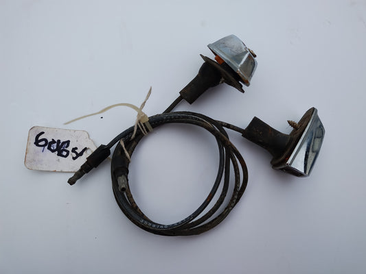 1975 Dodge Dart fender mount turn signals pair