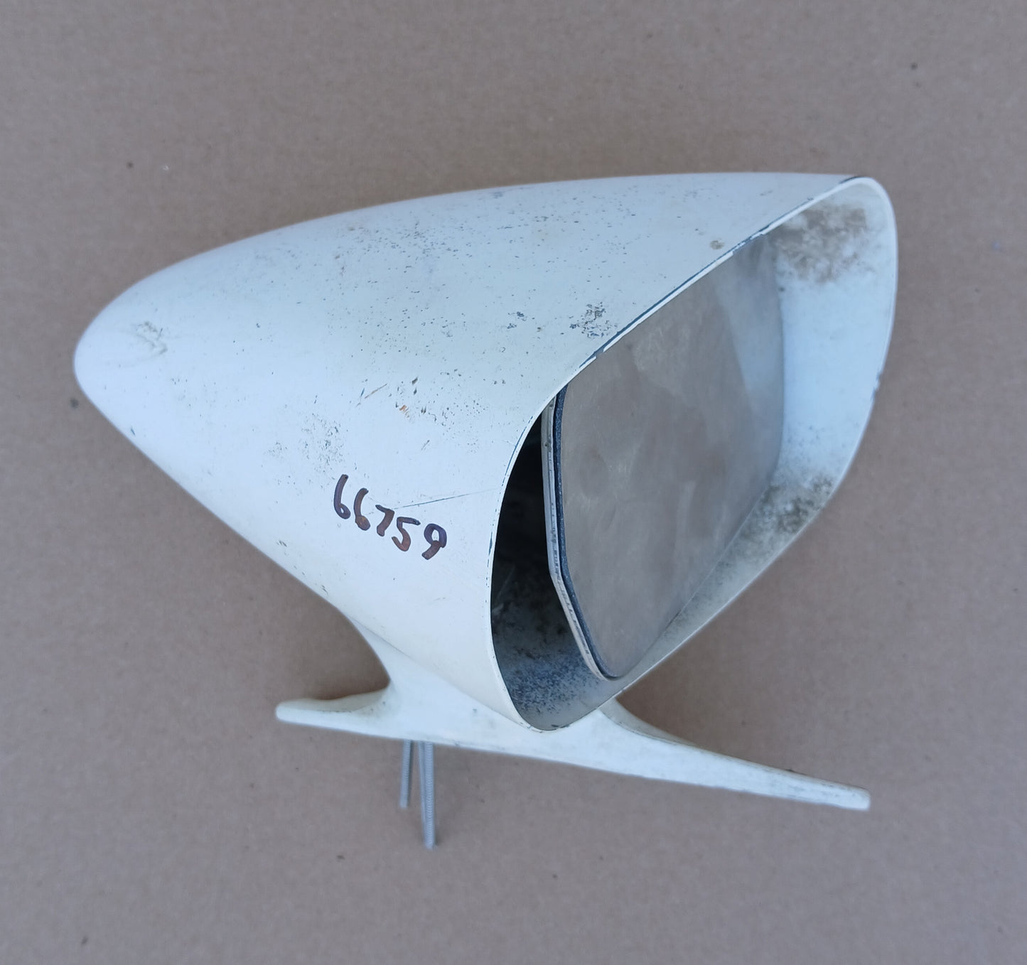 1975 Ford Mustang Racing Mirror RH White