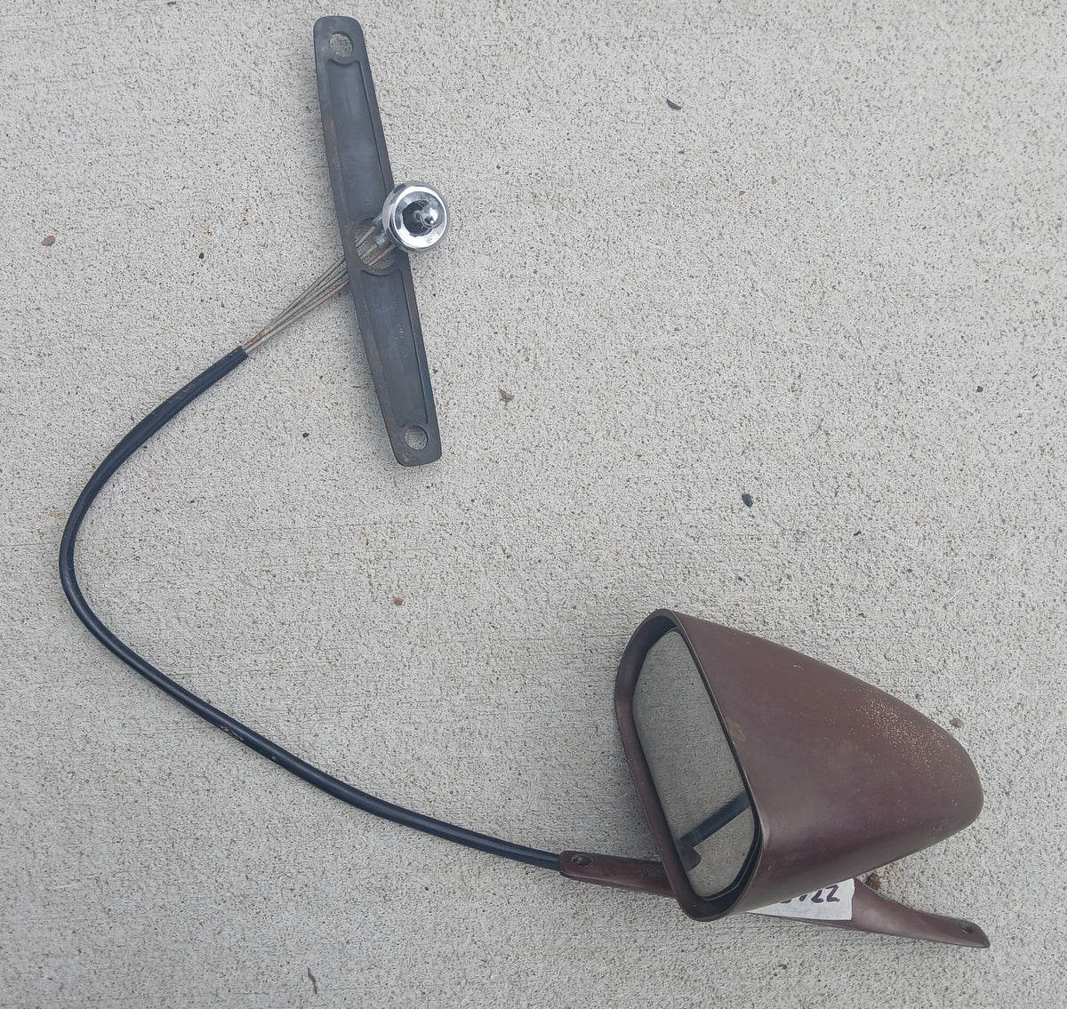 1975 Mercury Monarch Driver Racing Mirror with Remote