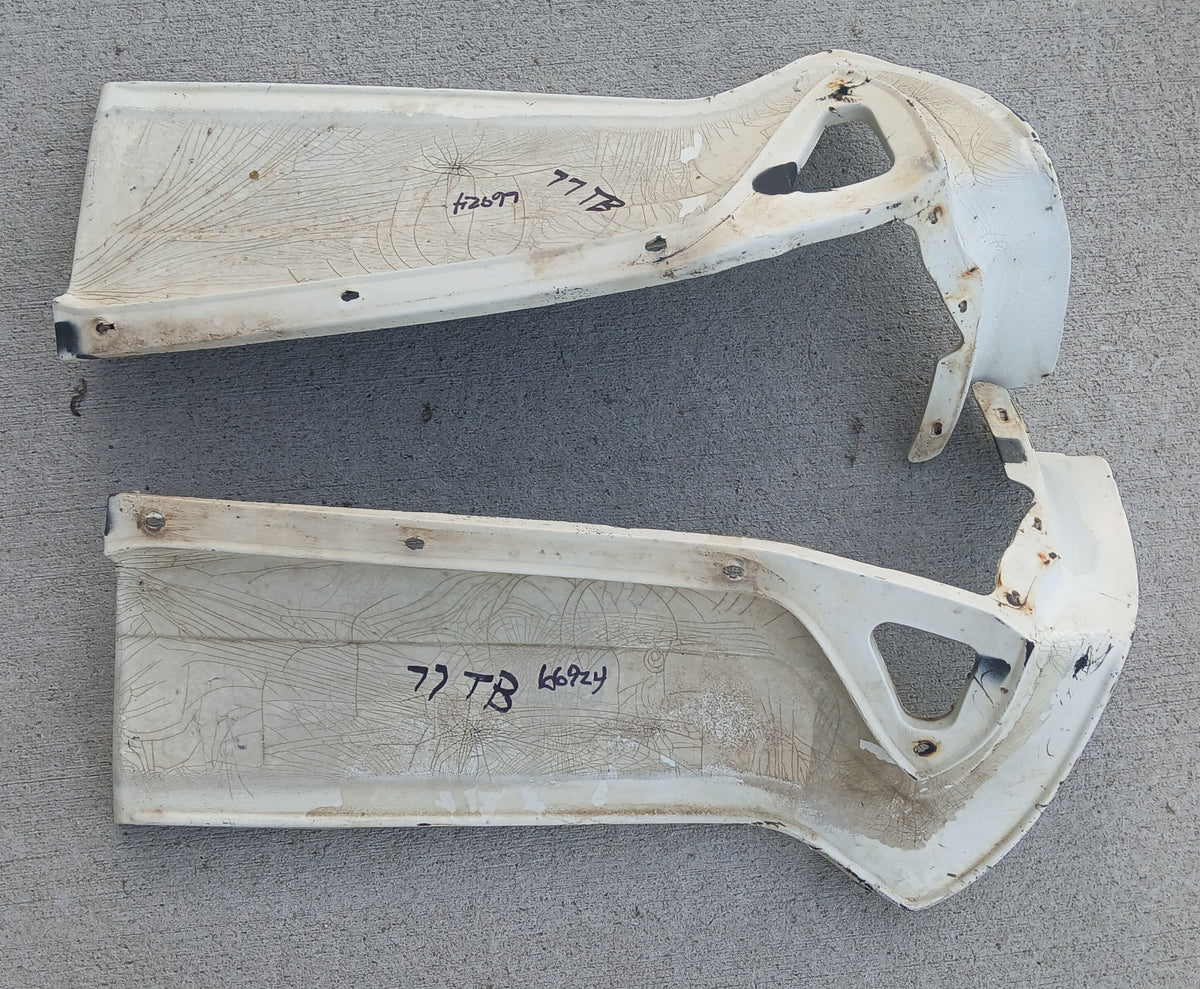 1977 Ford Thunderbird Front Bumper Fillers pair