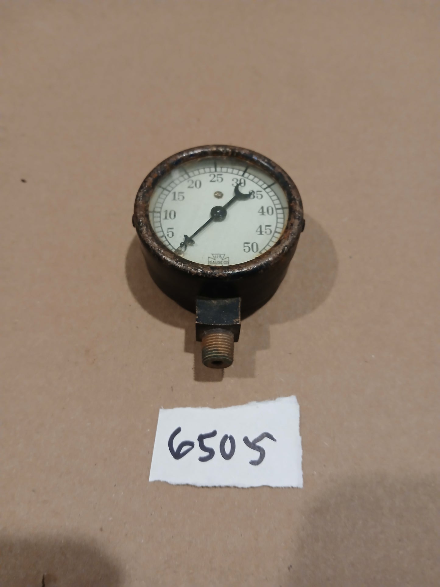 US Gauge Co pressure gauge