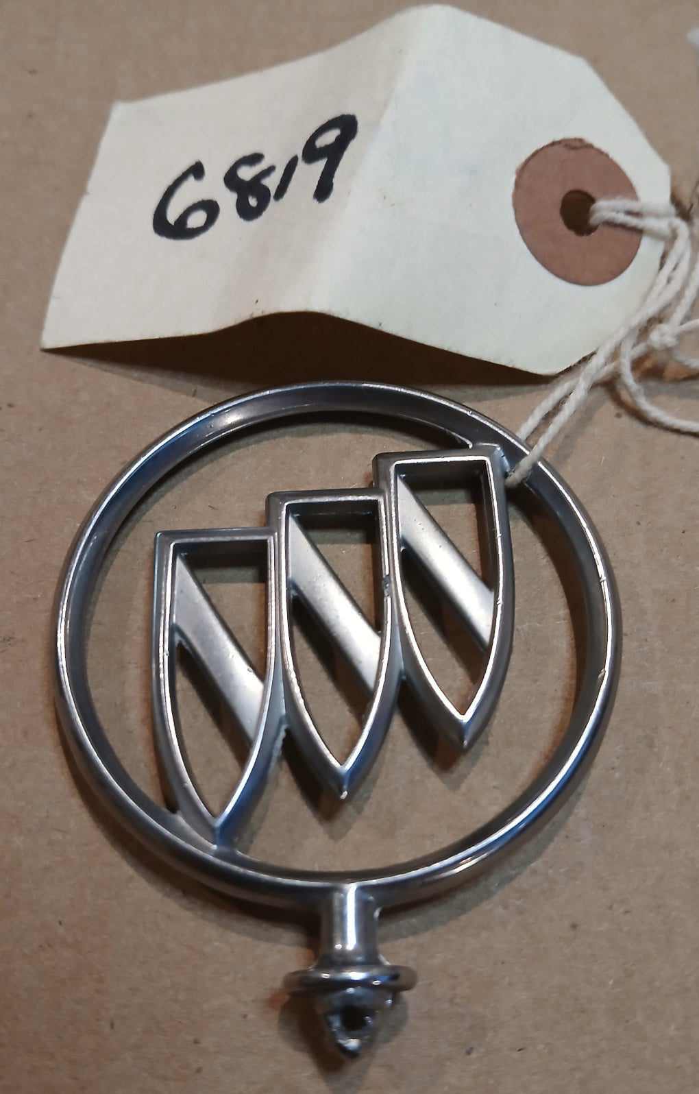 Unknown Year Buick Tri-Shield Hood Ornament