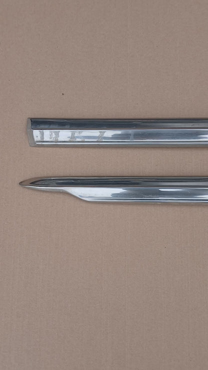 1959 Ford Galaxie Fairlane Country Squire Country Sedan Front Fender Trim Pair