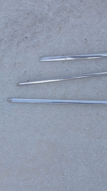 1968 Chevrolet Malibu 2 Dr HT Roof Driprail Moulding Set