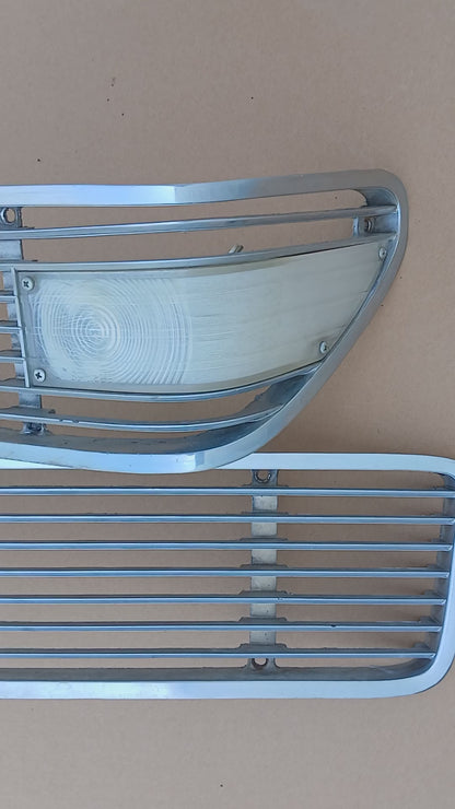 1958 Edsel Lower Grilles pair Pacer Citation Villager Corsair