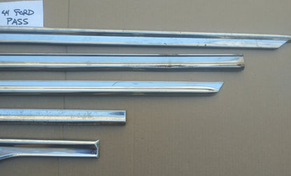 1954 Ford side trim 4 door passenger side