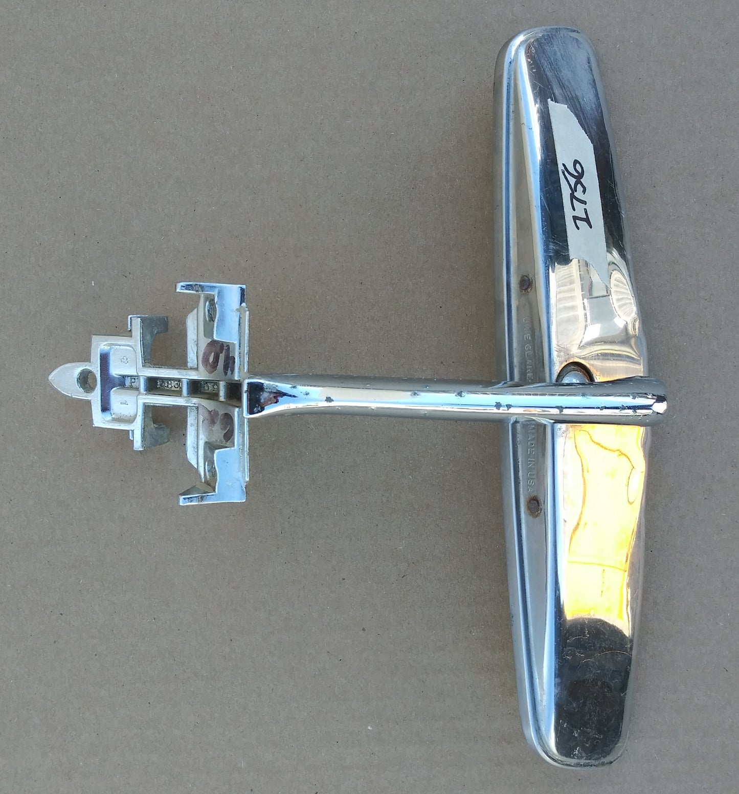 1960s GM Guide rear view mirror